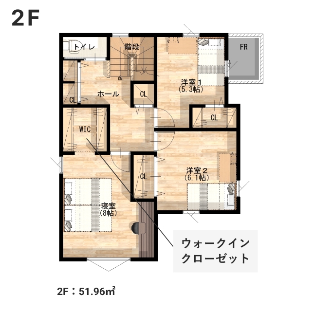 2階間取りイメージ