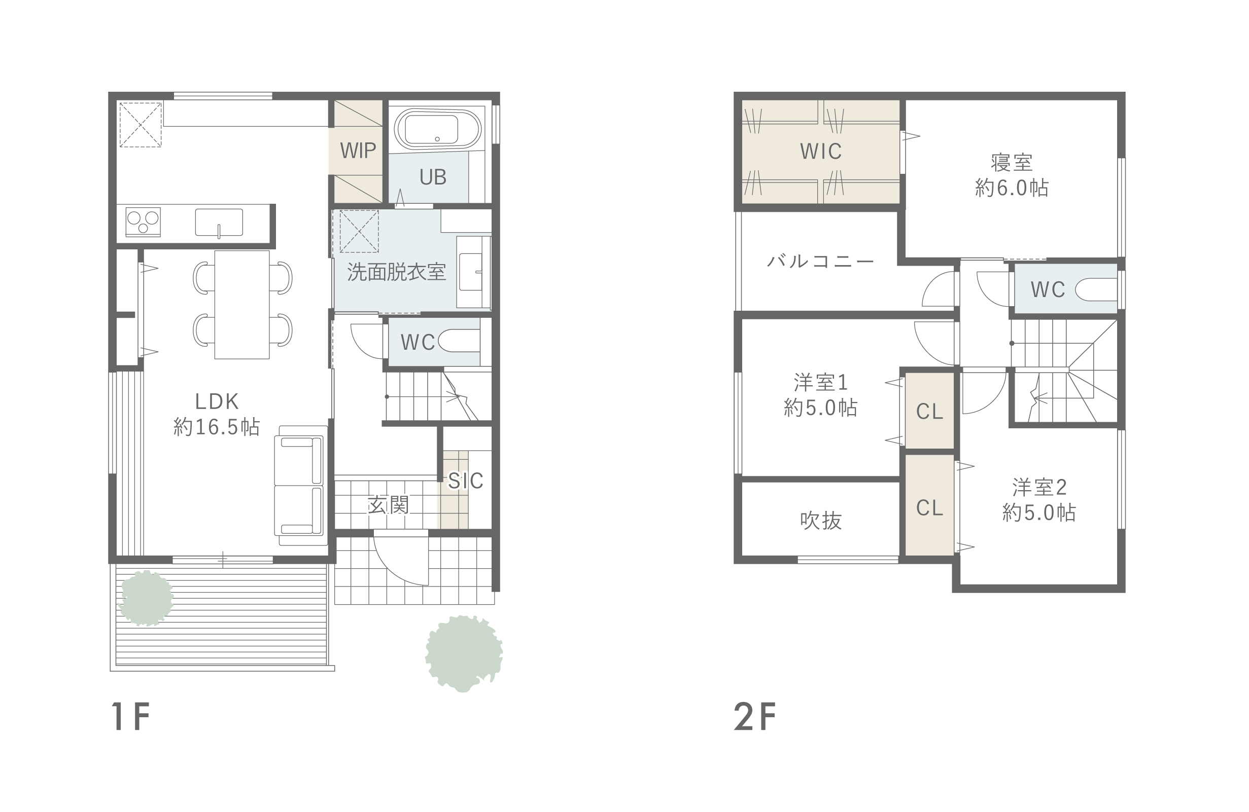 I区画参考プラン