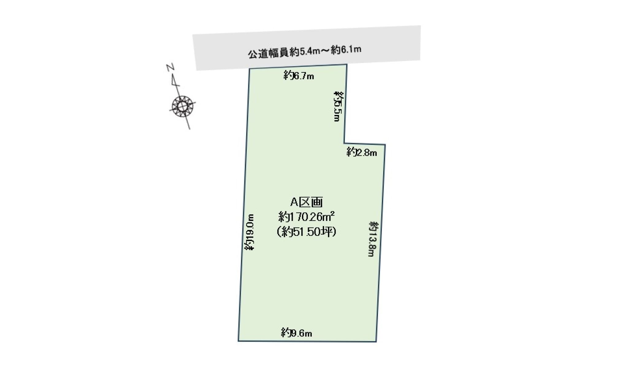 安城市藤井町第Ⅰ期 全5区画　A区画 1,920万円