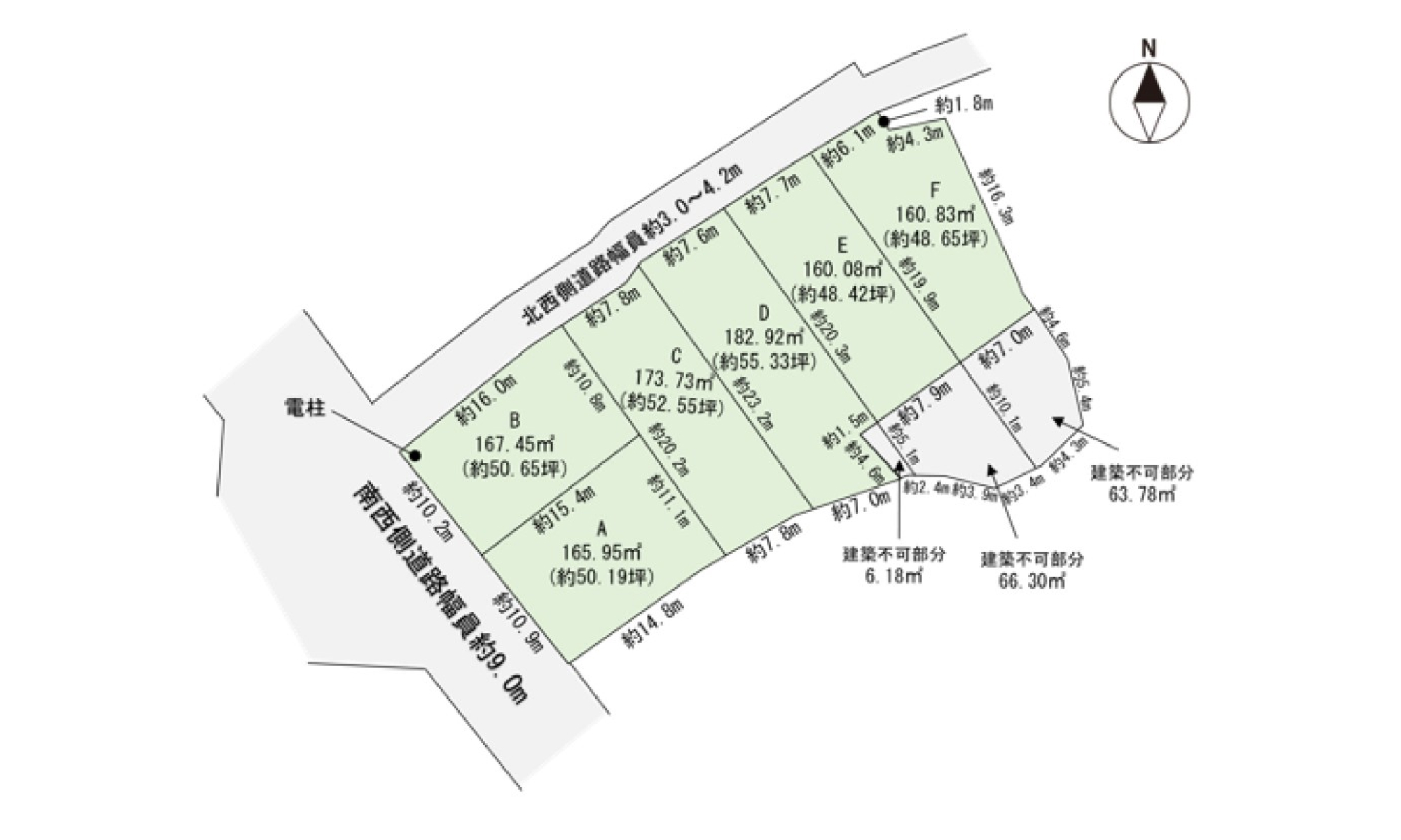 安城市東端町　全6区画　F区画 1,450万円