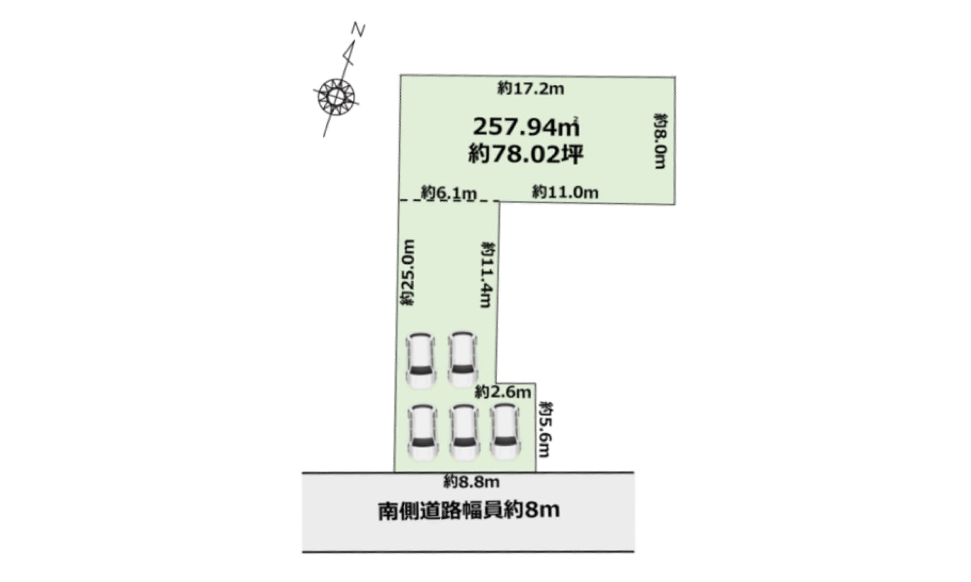 碧南市三宅町　全4区画　A区画 1,640万円