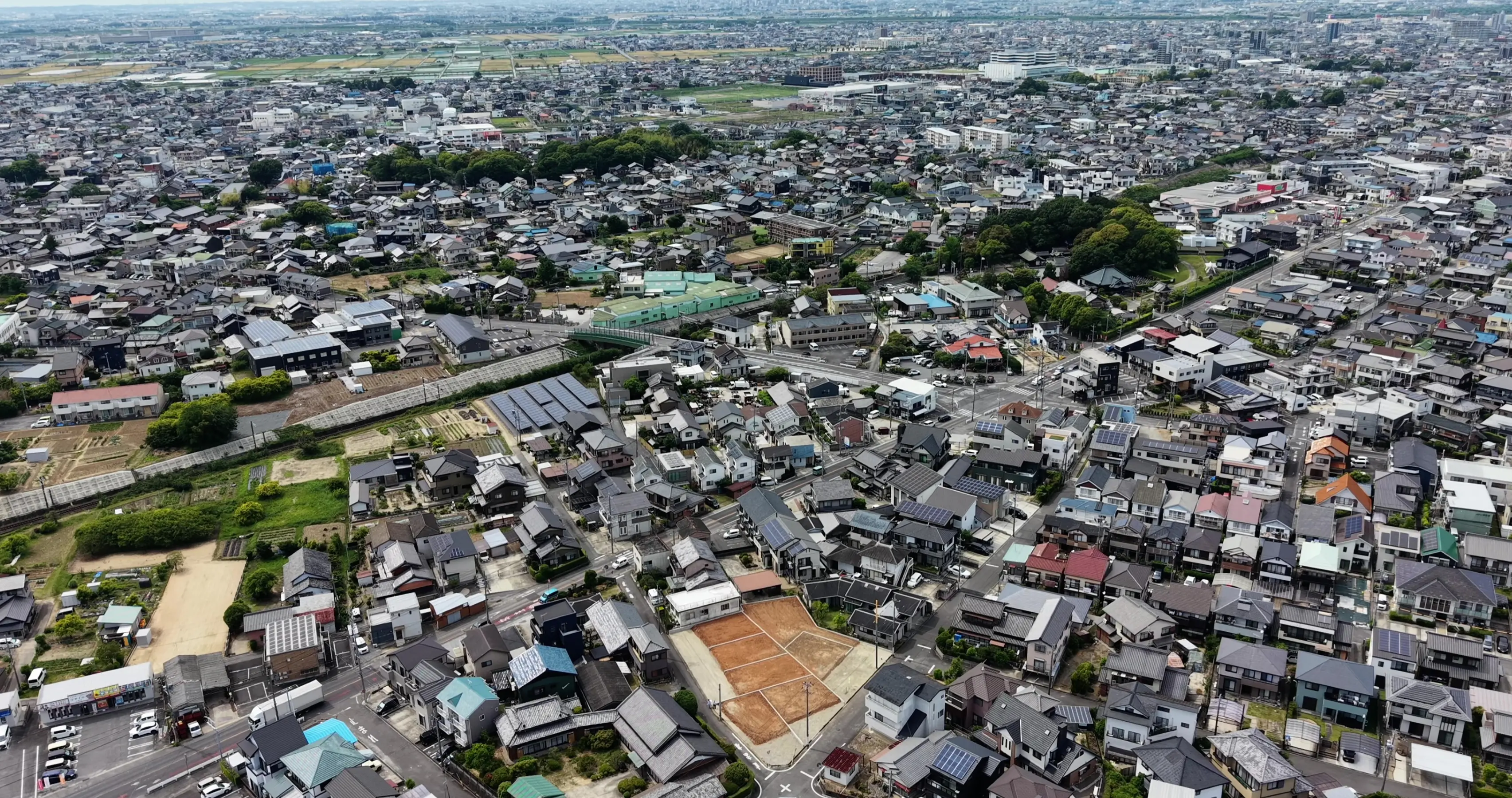岡崎市上地空撮