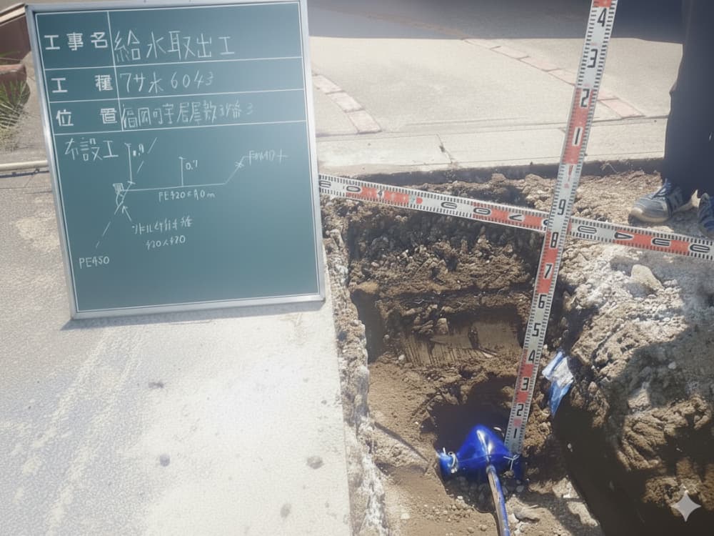 水道管設置工事